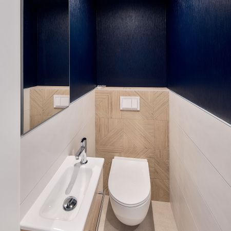 WC au motif tangram WC au motif tangram