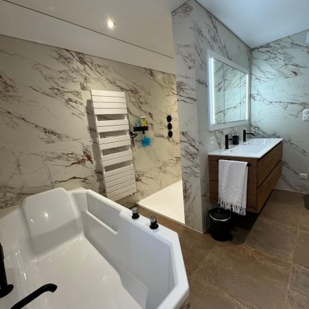 Salle de bain rafinée