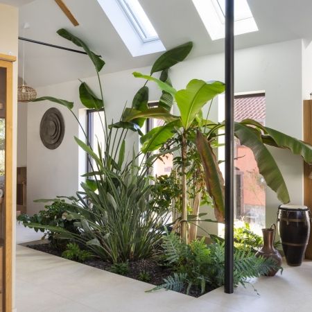 Nouvelle construction : sol intérieur élégant & intemporel