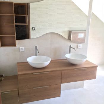 Réagencement d'une salle de bain