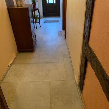 Rénovation de sols couloir et cuisine