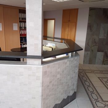 Comptoir d'accueil à Sarrebourg