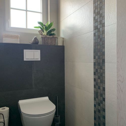 Transformation d'un toilette