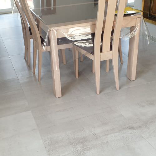 Rénovation d'un sol cuisine, séjour et salle à manger